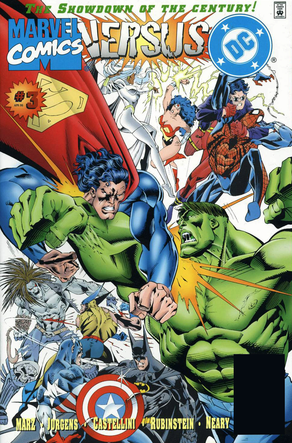 The Marvel Comics Guide: MARVEL VERSUS DC (1995-1996) / THE 